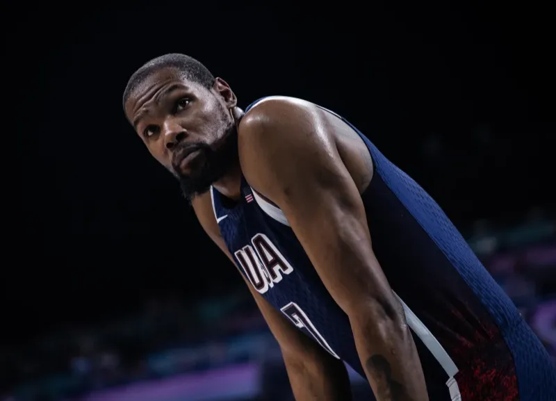 雷霆鏖战美国男篮，杜兰特关键制胜