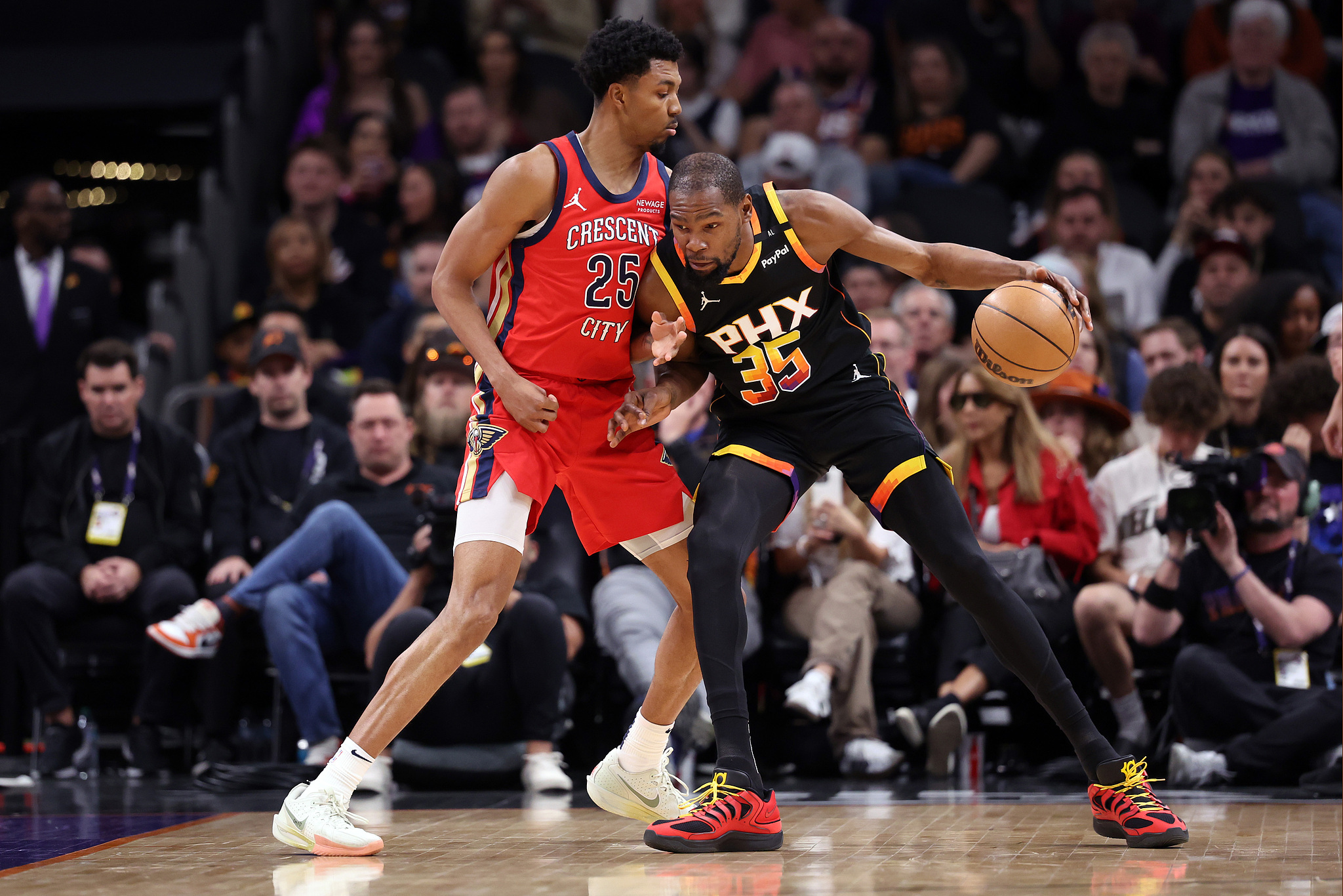 加拿大男篮鏖战波兰男篮，杜兰特惊艳世界