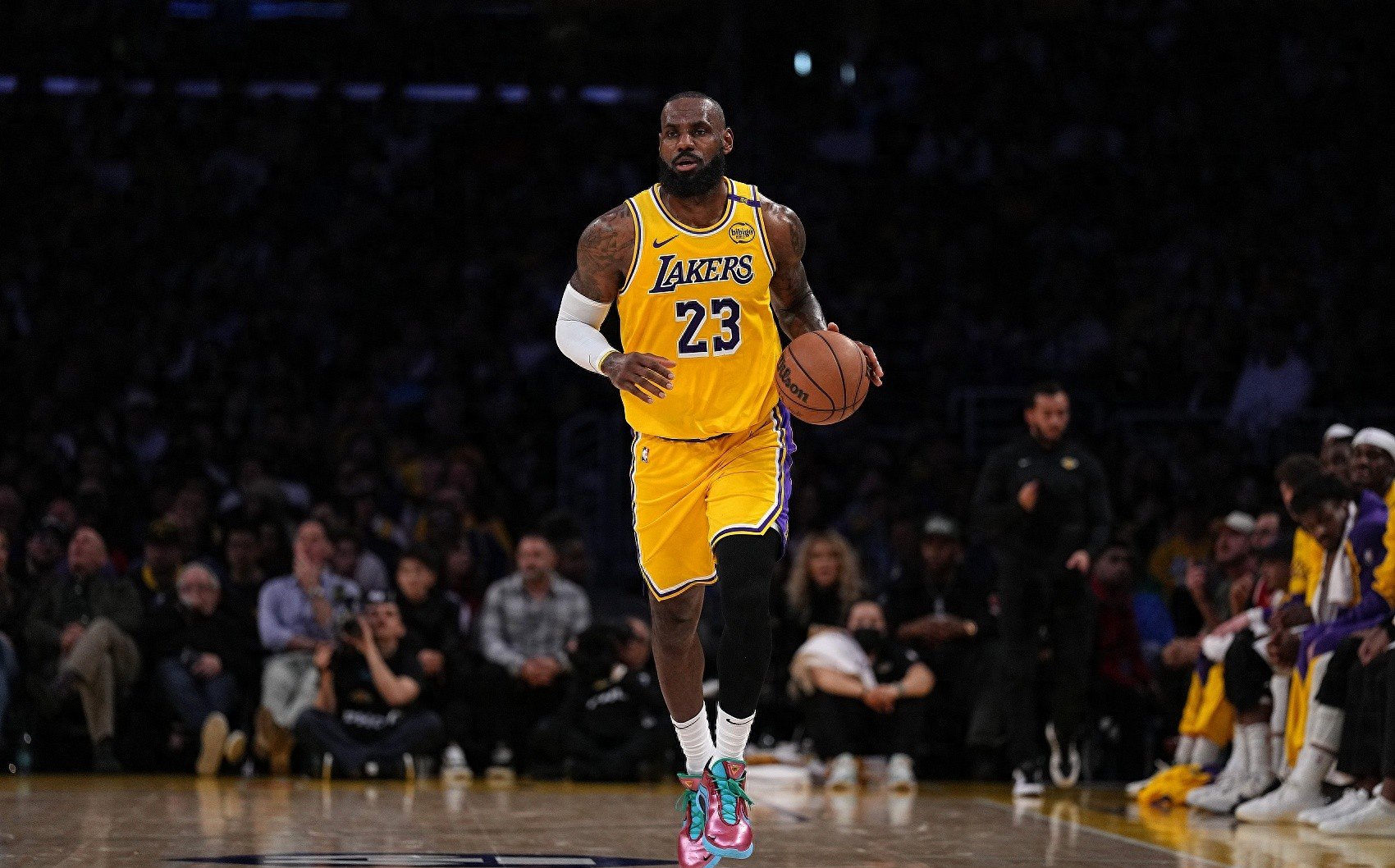 湖人擒下雄鹿，詹姆斯完美演绎逆袭的简单介绍