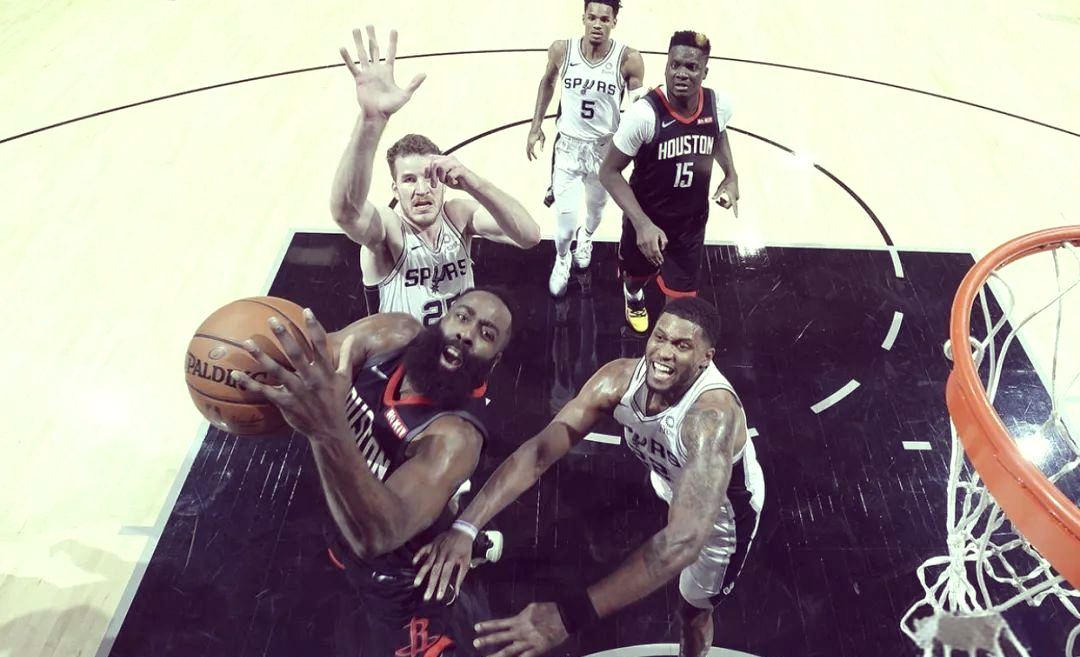 九游娱乐入口-火箭客场击败马刺，哈登独拿分